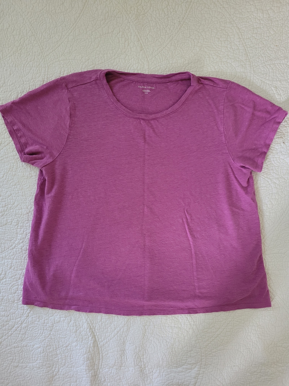 Eileen Fisher Jersey Crew Neck Tee